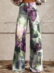 Ashford Flower | Boho Vintage Trousers