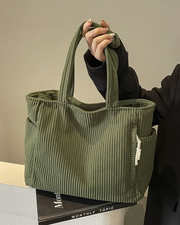 Gemma | Corduroy Tote Bag