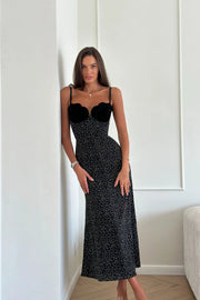 Cameron | Satin Slip Midi Dress
