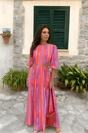 Marianne | Midi Dress with Cut-Outs