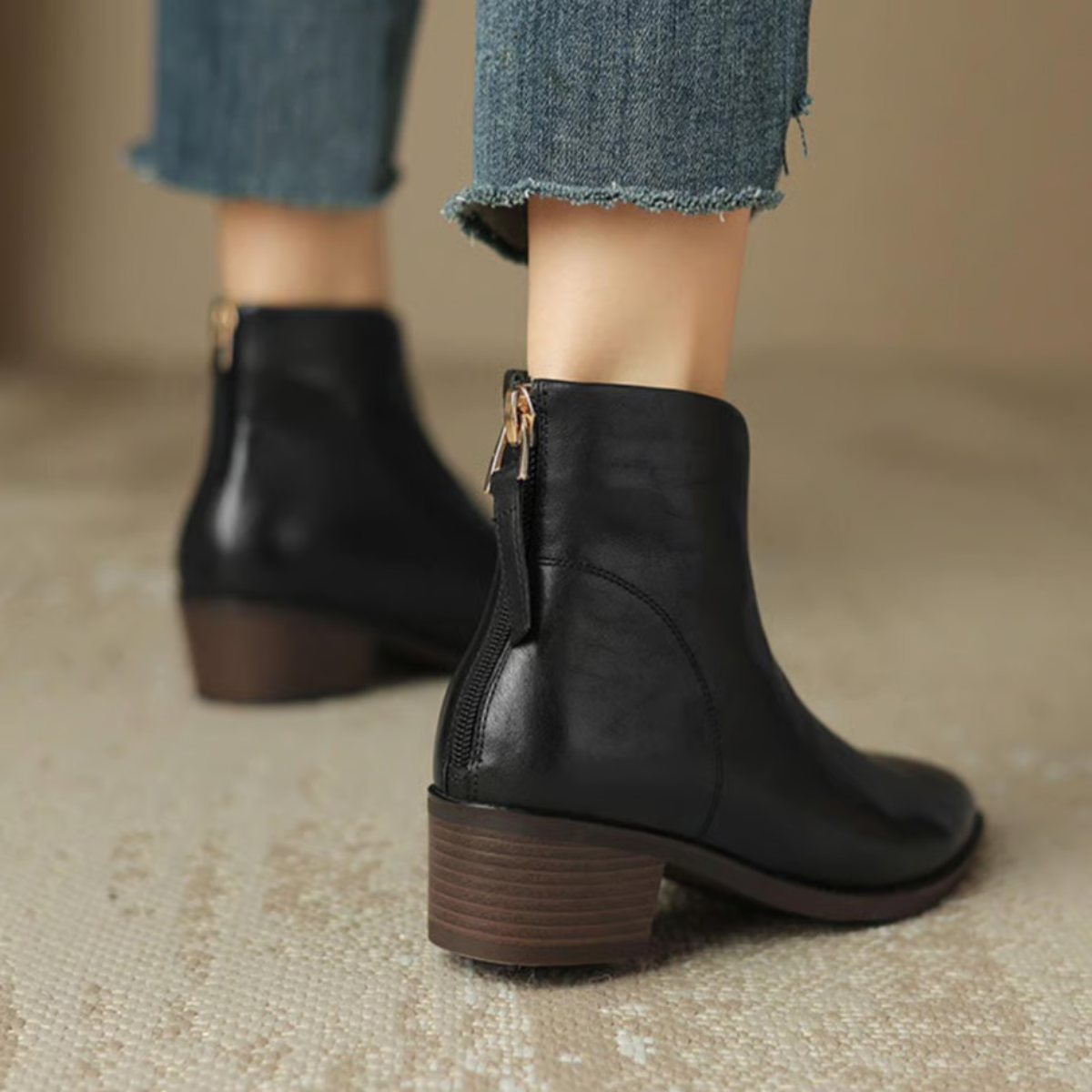 Lyla | Luxury Low Heel Boots