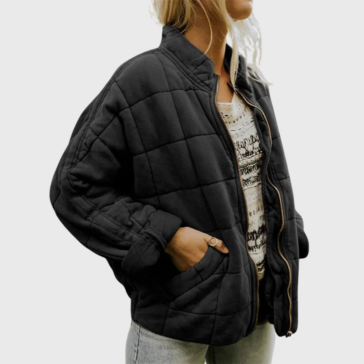 Jyn | Elegant Coat - Black