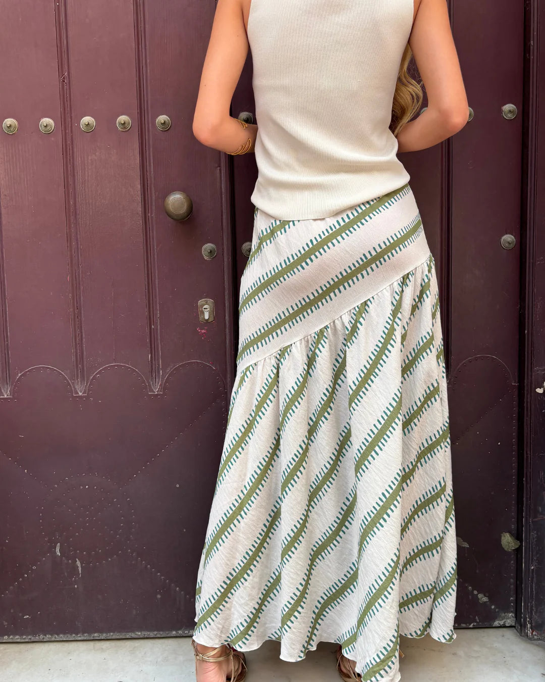 Giselle | Green Niza Skirt