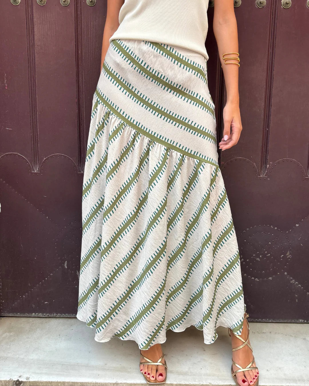 Giselle | Green Niza Skirt