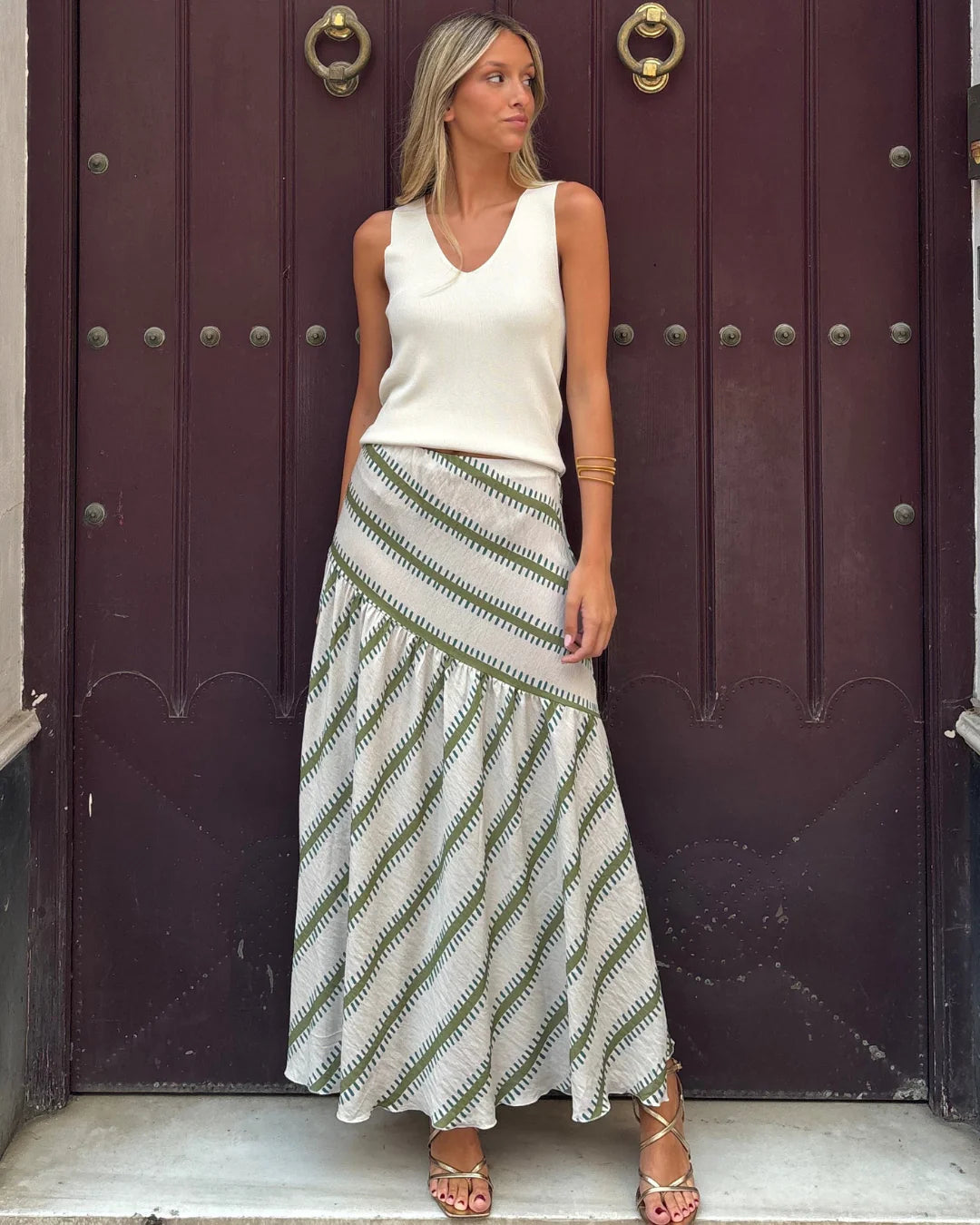 Giselle | Green Niza Skirt