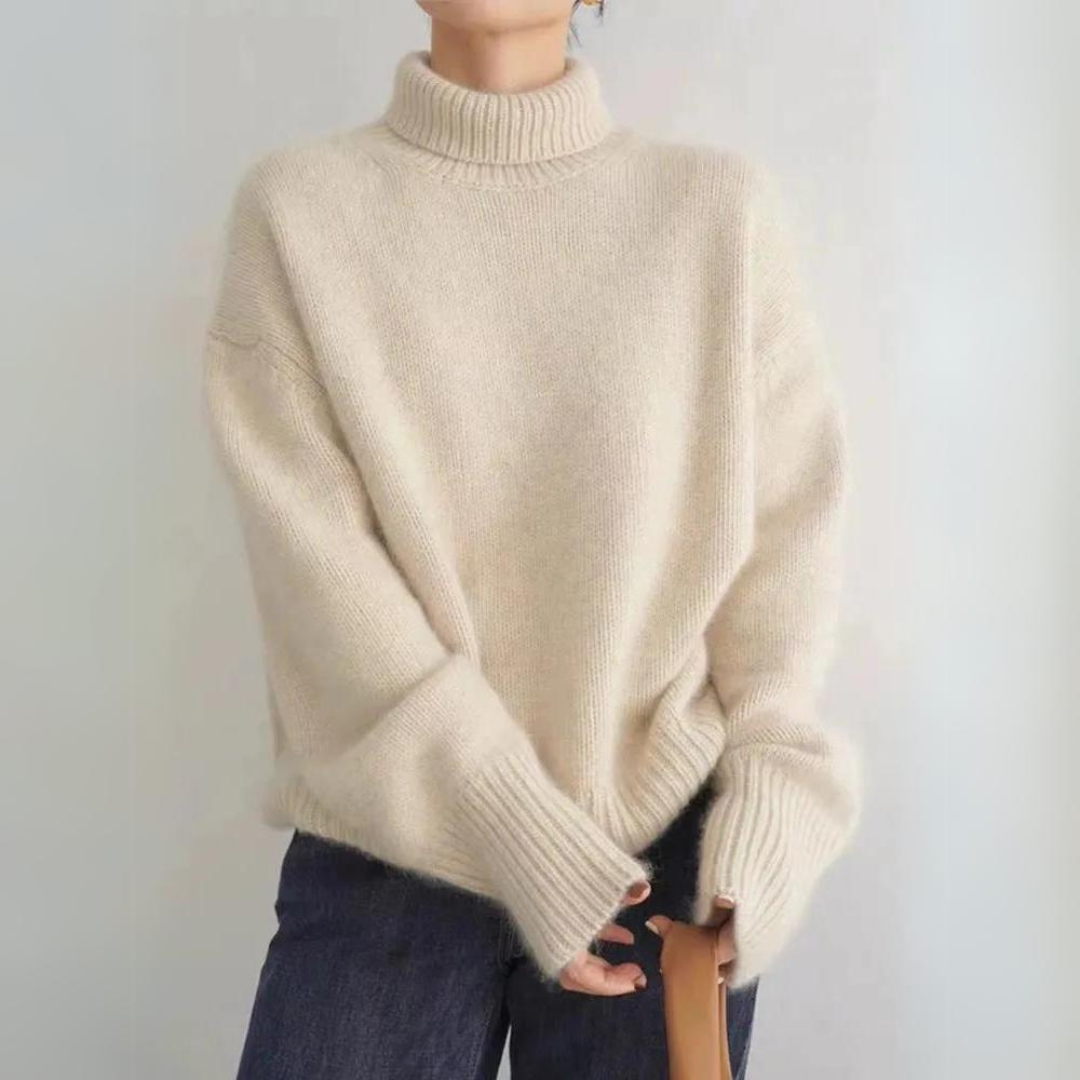 Milena - Comfortable Turtleneck Sweater