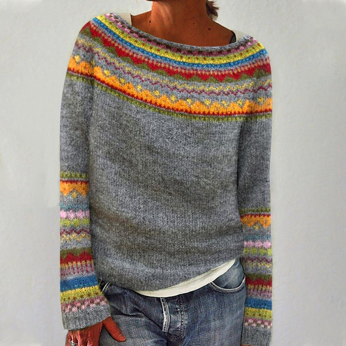 Kirra™ - Retro Knitted Sweater