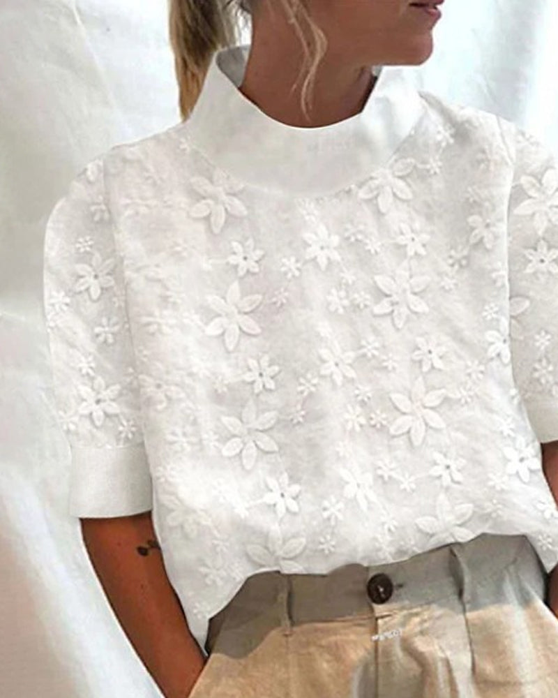 Rosie | Floral Embroidered Blouse