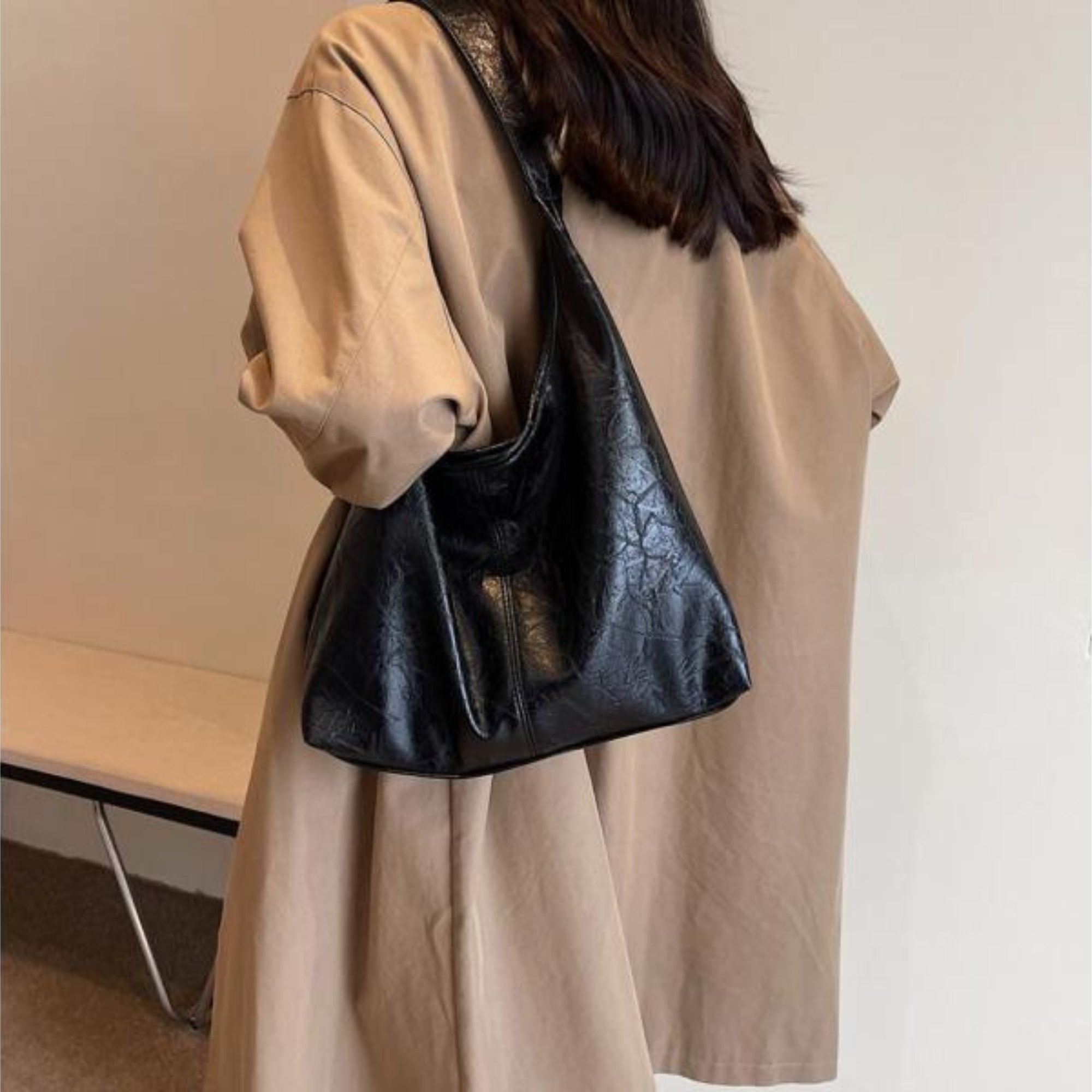 Sabine | Distressed Leather Tote