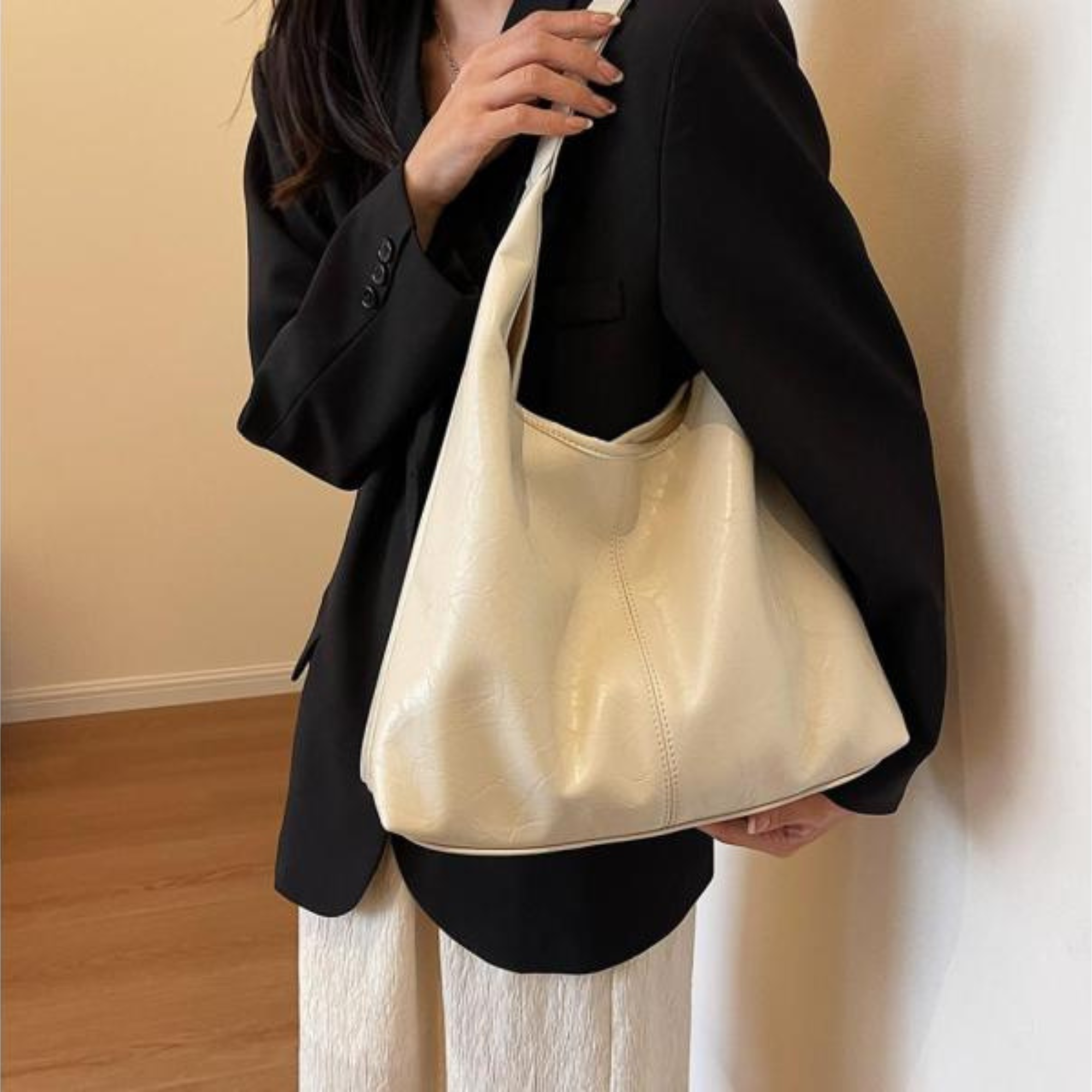 Sabine | Distressed Leather Tote