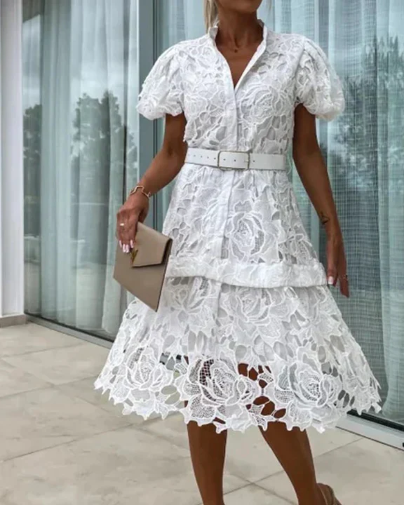 Adelina | Retro Lace Dress