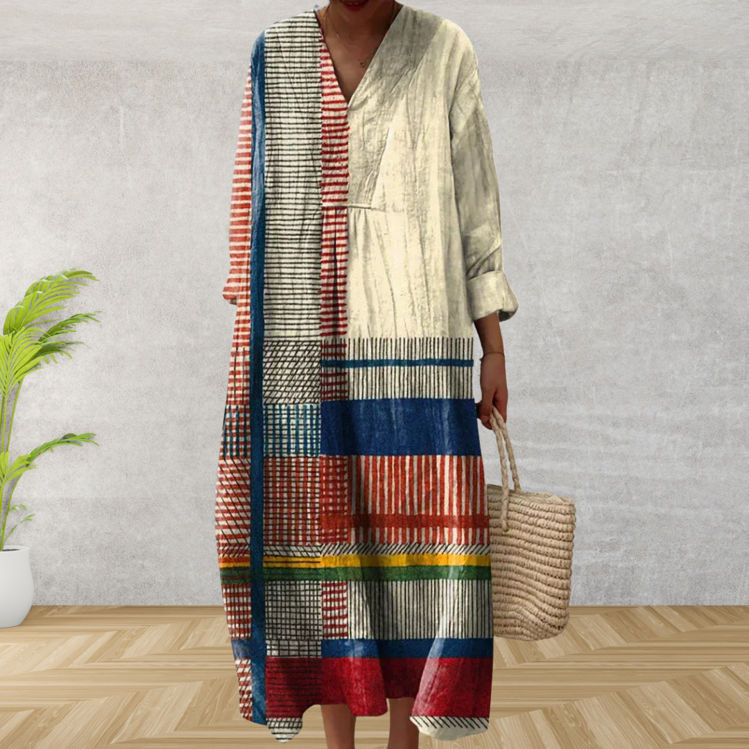 Lola | Geometric Summer Dress