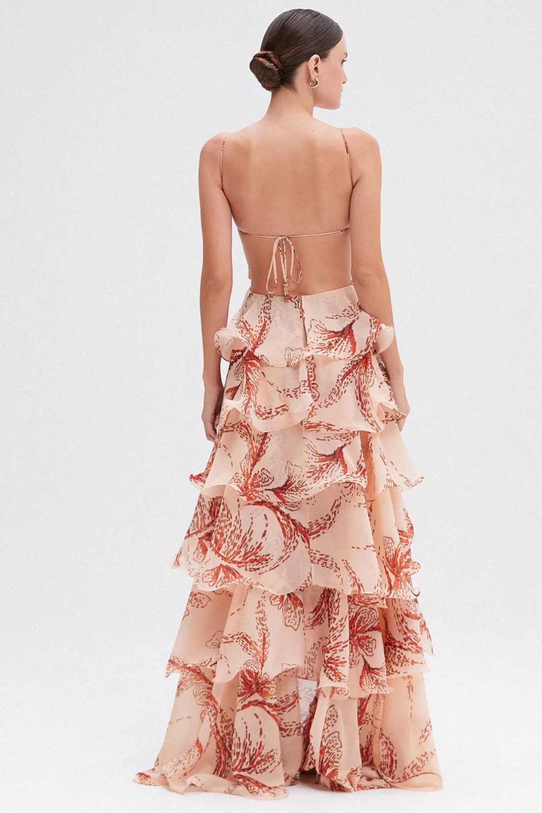 Chloe | Ruffled Midi Dress