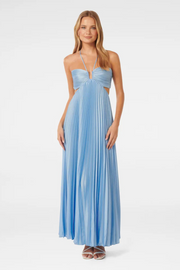 Aurora | Pleated Maxi Dress