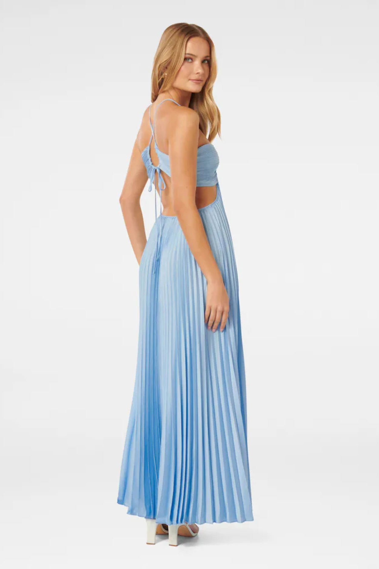 Aurora | Pleated Maxi Dress