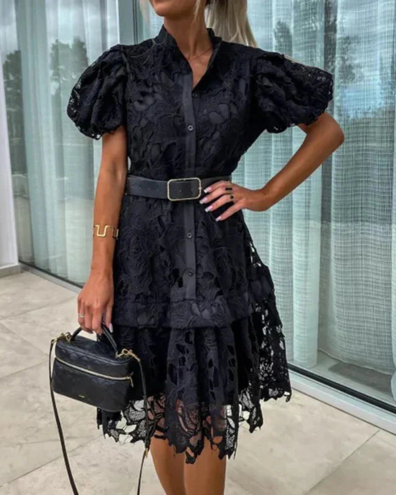Adelina | Retro Lace Dress