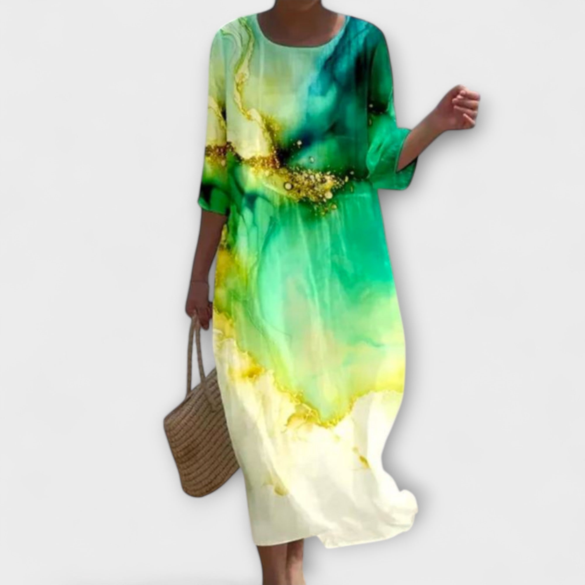 Clara | Elegant Floral Dress