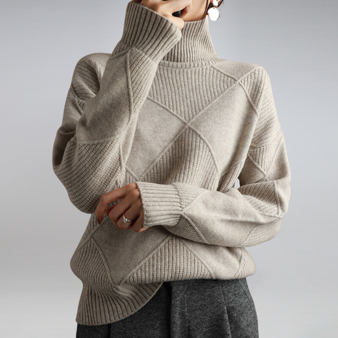 Lira™ - Soft Turtleneck Sweater