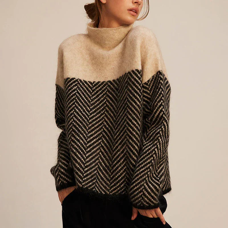 Louisa™ | Rullekrave Sweater