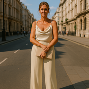 Sienna | Luxe Draped Jumpsuit