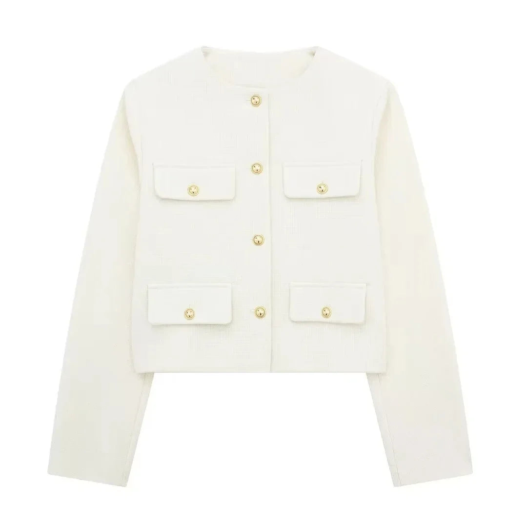 Cassidy - Vintage Buttoned Jacket