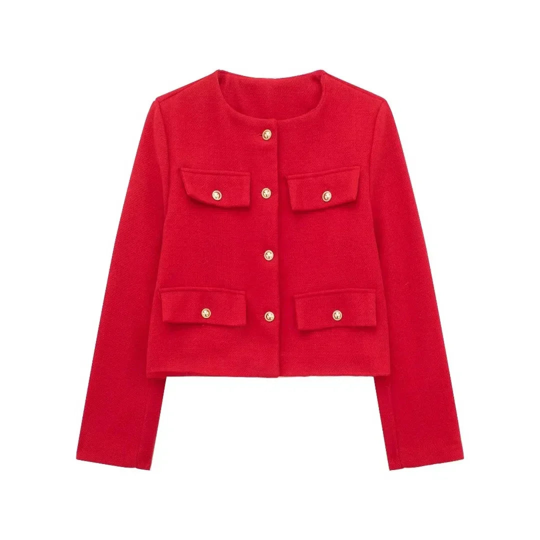 Cassidy - Vintage Buttoned Jacket