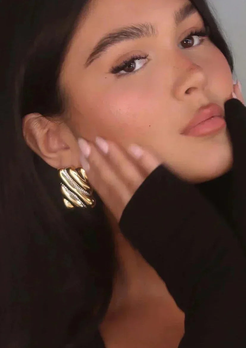 Penrose - Vintage Rectangular Studs