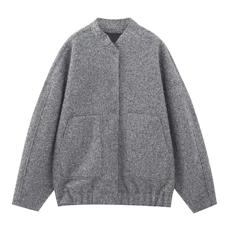 Barbara - Oversized Bomber Jacket