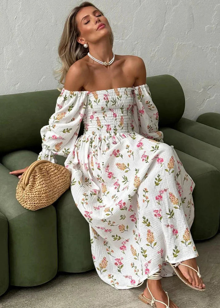 Amara | Elegant Floral Dress