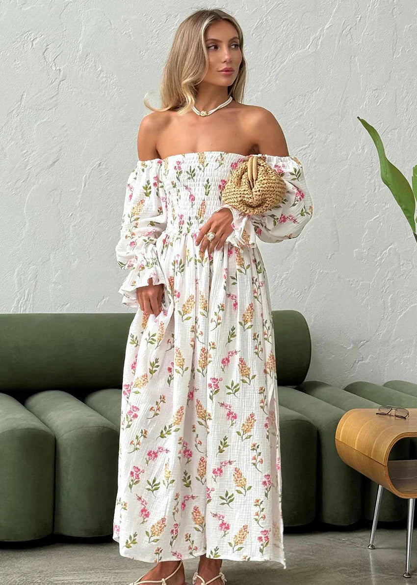 Amara | Elegant Floral Dress