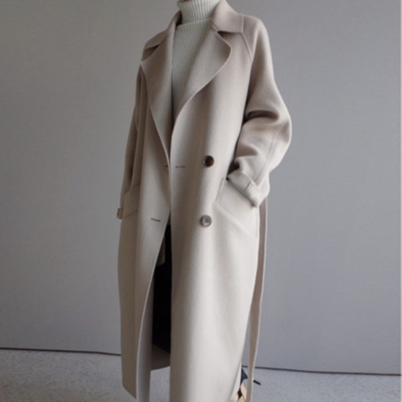 Vibeke | Trenchcoat af uld