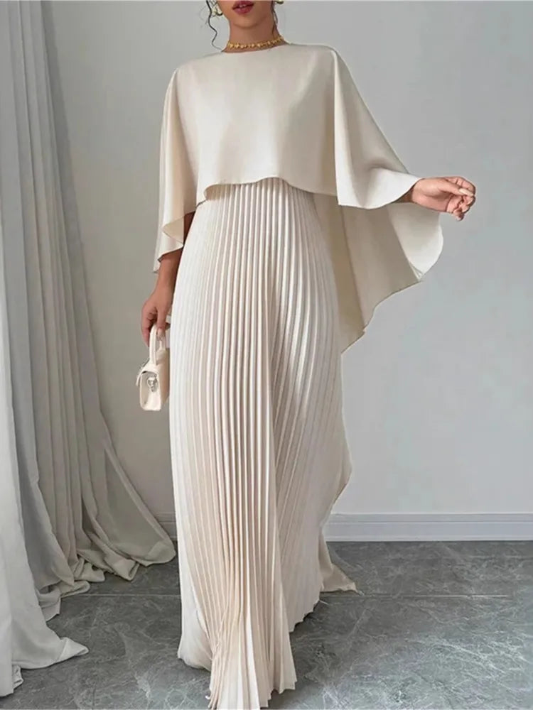 Charlotte | Elegant Bat Sleeve Dress