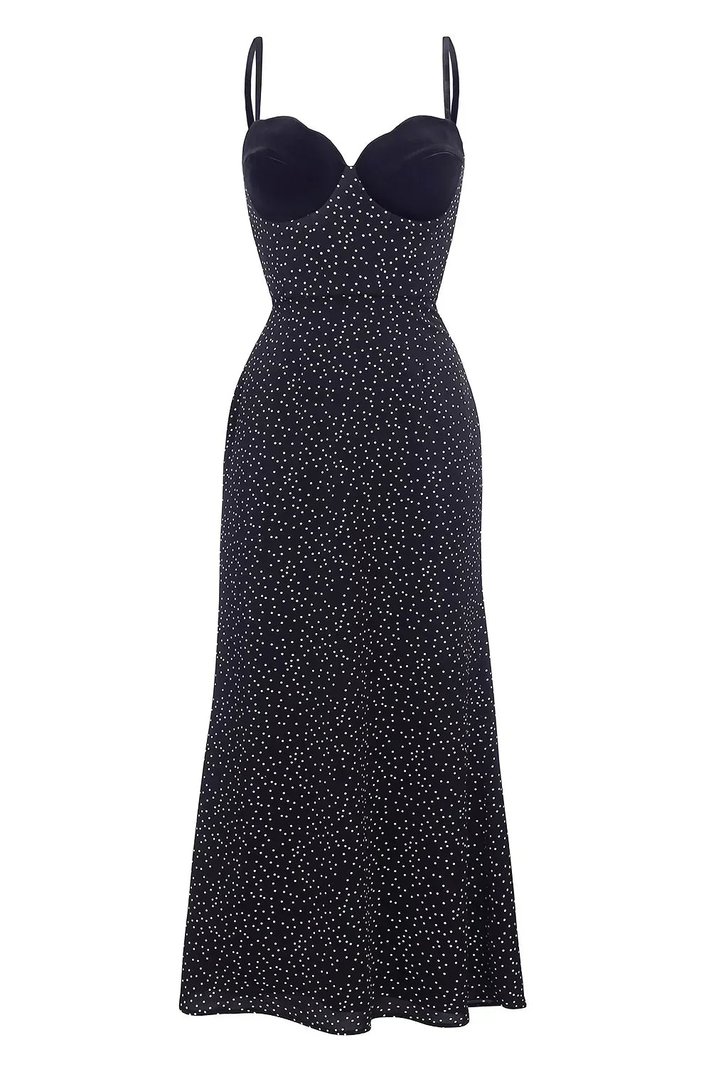 Cameron | Satin Slip Midi Dress