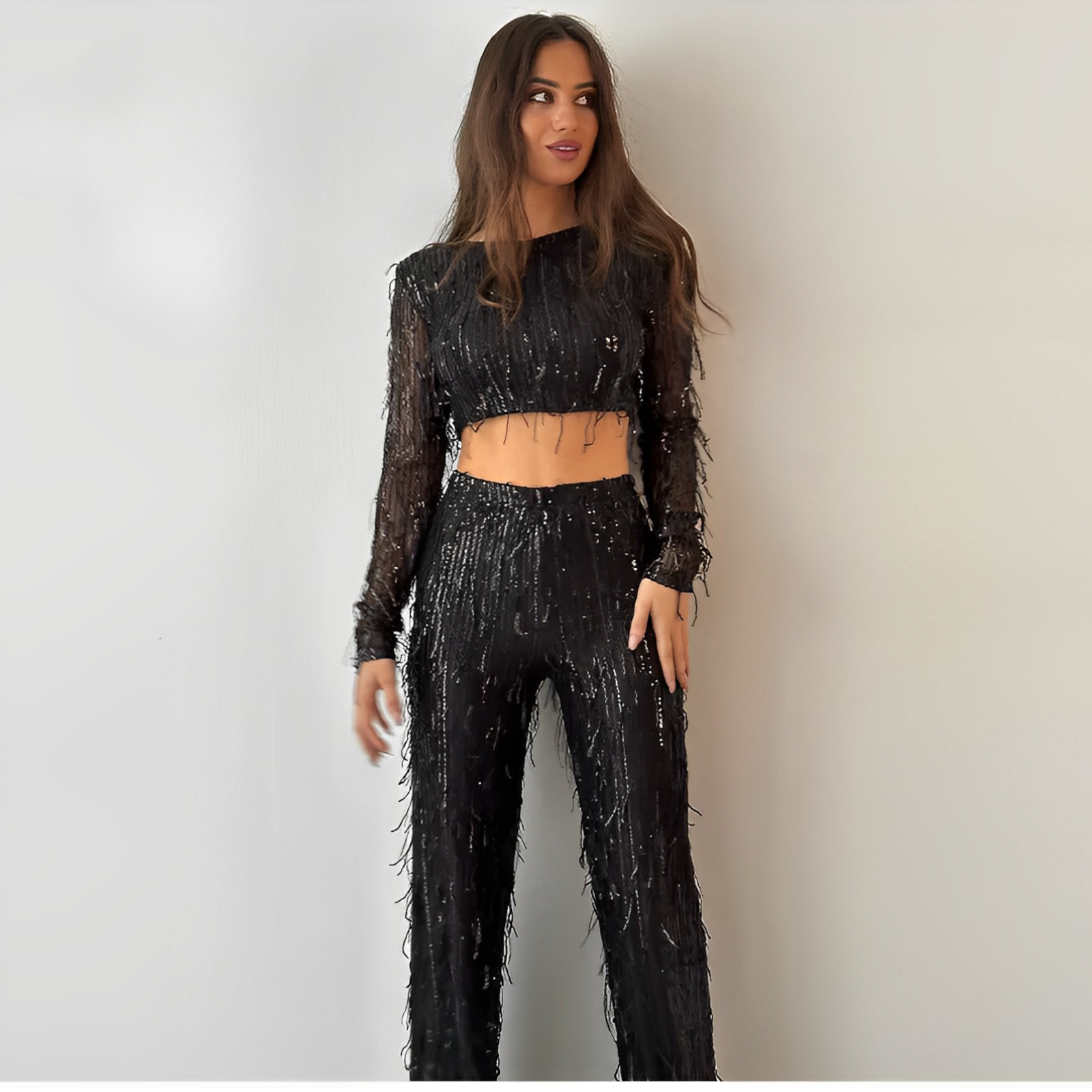 Izarah - Glistening Embellished Set