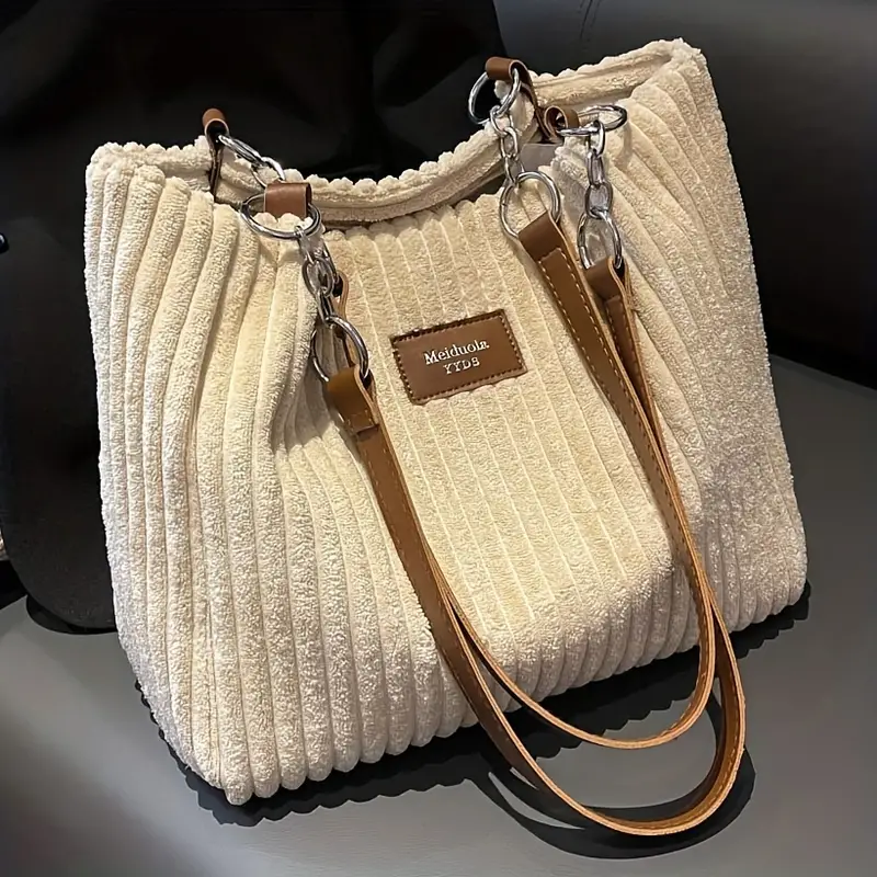 Ella | Corduroy Shoulder Bag