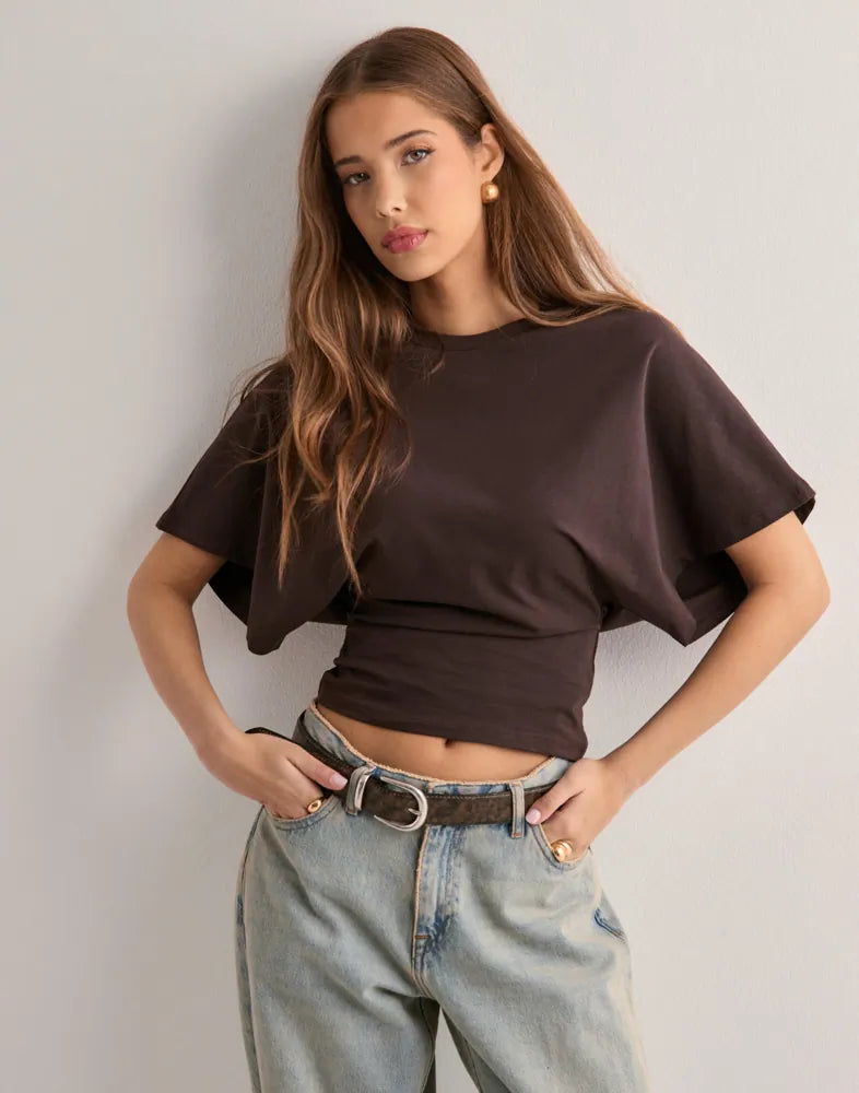 Mia | Wide Sleeve Tee