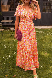 Diana | Elegant V-Neck Maxi Dress
