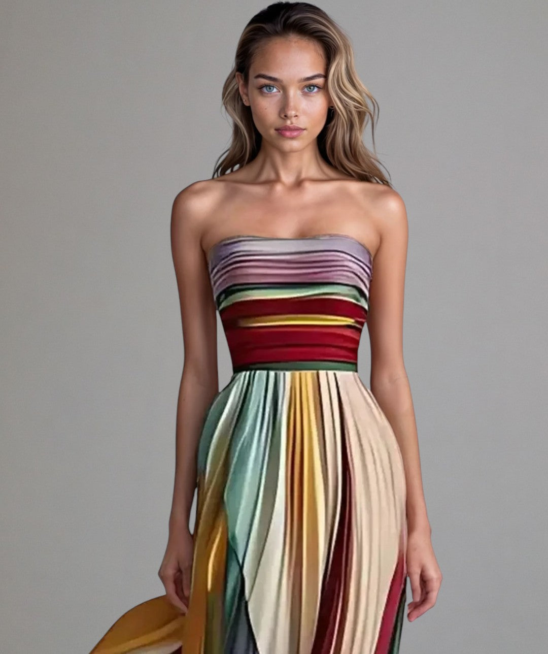 Nova | Elegant Strapless Dress